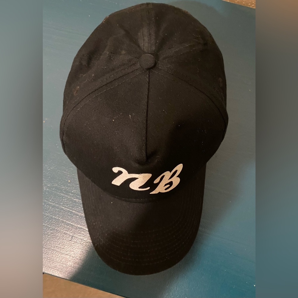 Snapback Baseball Cap with NB logo. OSFM.